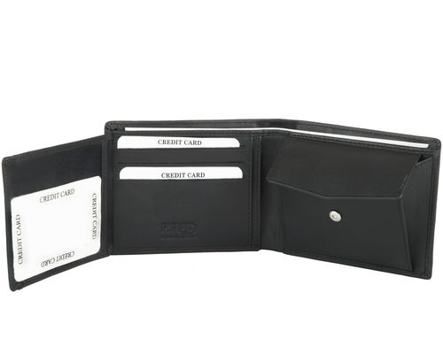 Portfel męski Greg - Mio Gusto Czarny na Arena.pl