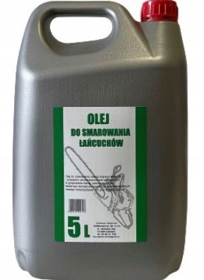 Olej SMAROWANIA 5L OLEJARKI PILARKI KONSERWACJI łańcucha PROWADNICY PIŁY na Arena.pl