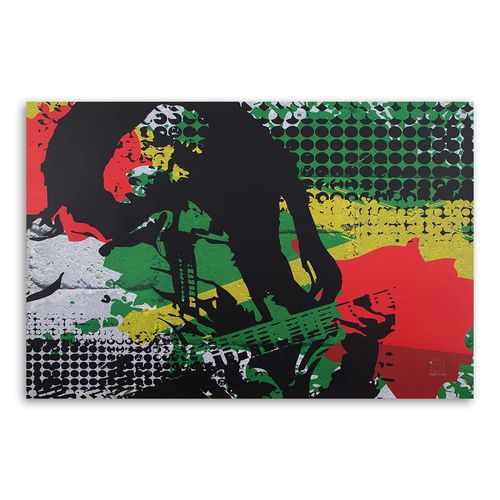 Obraz na płótnie, Bob Marley - legenda reggae 90x60 na Arena.pl