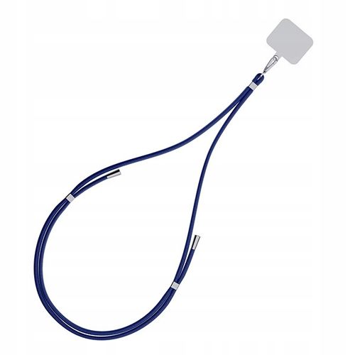 3MK EasyClip Dark Blue (silver) smycz do telefonu na Arena.pl
