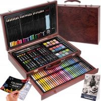 Zestaw do Malowania Artystyczny dla Dzieci Walizka Malarski Plastyczny Duży