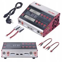 Ładowarka WIELOFUNKCYJNA modelarska 100W 10A LiPo LiIon LiFe 2 wyjścia