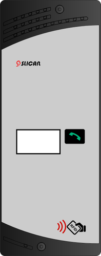 Bramofon DPH jednoprzyciskowy z czytnikiem identyfikatorów na Arena.pl