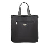 duża torba damska bellugio - czarna