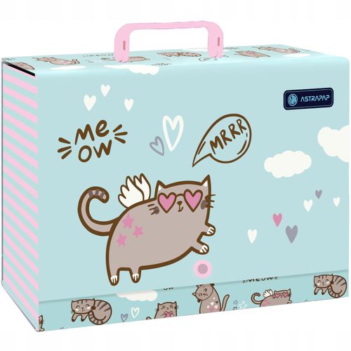 Teczka z rączką ASTRAPAP MEOW XL 9cm 5258 na Arena.pl