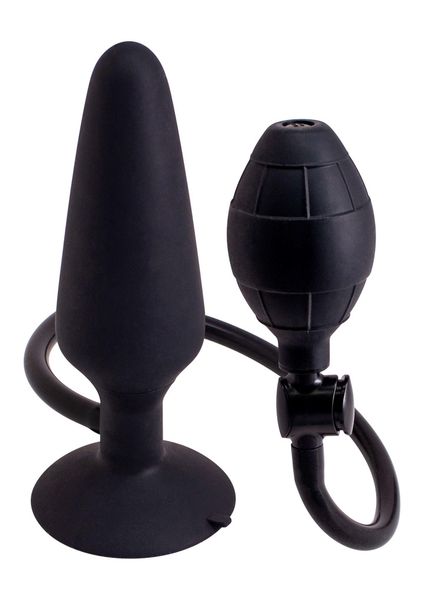 Inflatable Butt Plug L Black zdjęcie 1