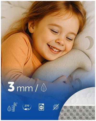 Materac do dostawki Lionelo Theo Premium do Łóżeczka Lionelo Timon na Arena.pl