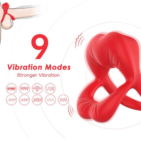 big mouth red 9 vibration function na Arena.pl