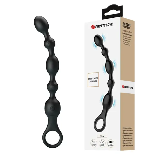 PRETTY LOVE - Van, 10 vibration functions Beaded Anal Vibrator! zdjęcie 1