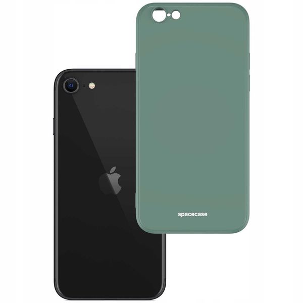 Spacecase Silicone Case Iphone 7/8/Se Dark Green zdjęcie 2