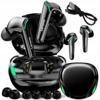 SŁUCHAWKI BEZPRZEWODOWE DOUSZNE GAMINGOWE BLUETOOTH Z MIKROFONEM DOKANAŁOWE