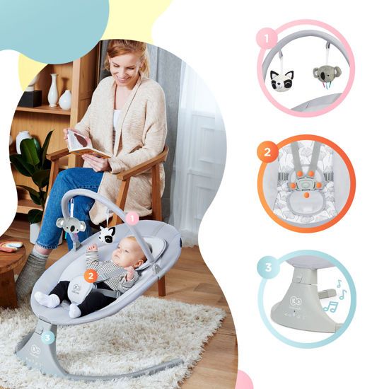 KINDERKRAFT Bujaczek LULI grey zdjęcie 9