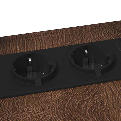 Stolik nocny Brązowy dąb 41.5 x 26 x 60.5 cm na Arena.pl