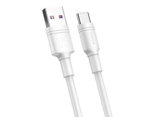 Kabel USB Baseus Double-ring 5A Type-c USB-C 50cm white na Arena.pl