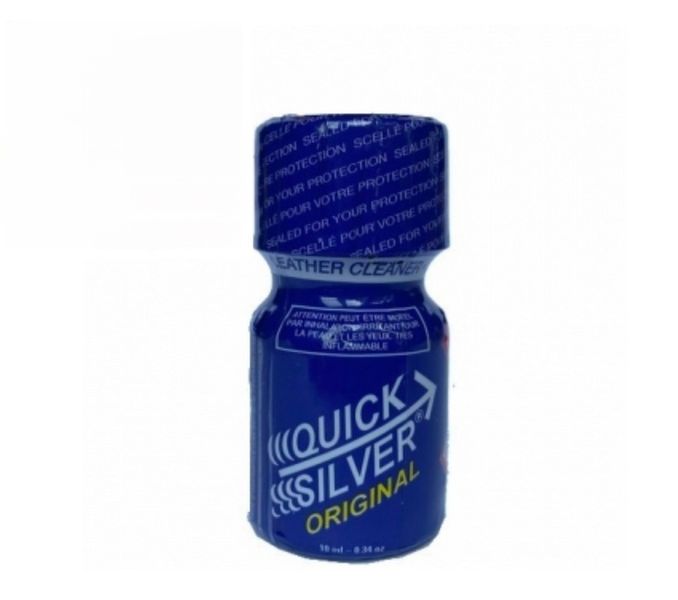 Poppers Leather Cleaner - Quick Silver Original 10Ml zdjęcie 1