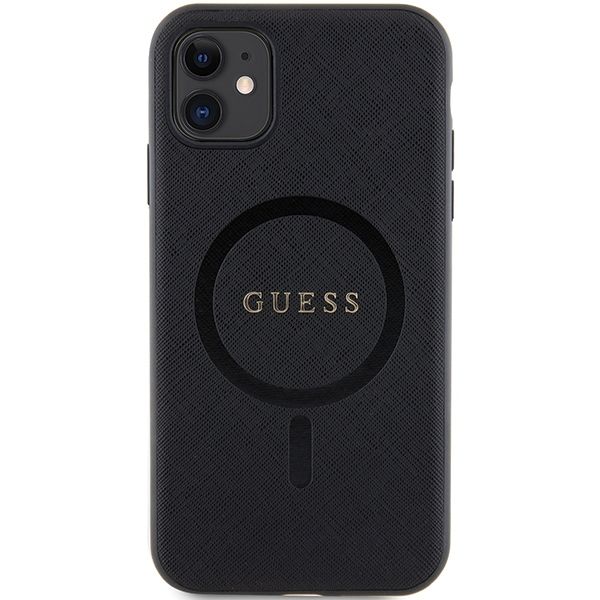 Etui Guess do iPhone 11, iPhone XR, Czarny, MagSafe zdjęcie 3