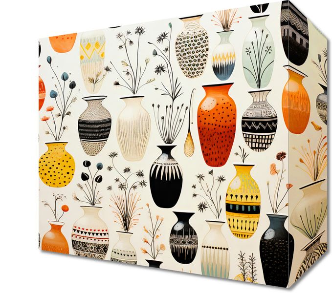 Obraz 20x20cm Symfonia Wazonów zdjęcie 1
