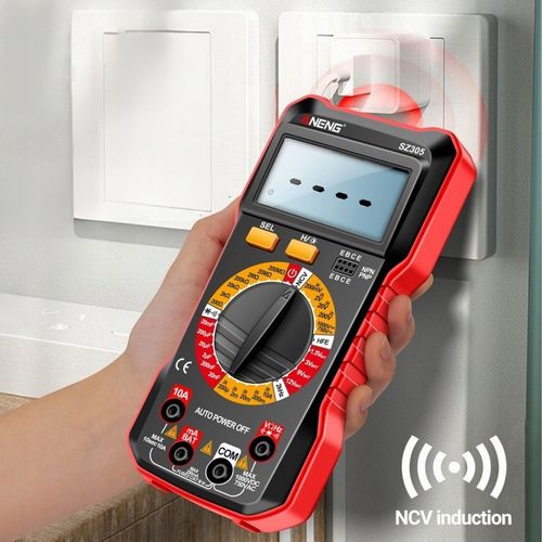 MULTIMETR RĘCZNY MIERNIK CYFROWY NAPIĘCIA PRĄDU INTELIGENTNY POMIAR I na Arena.pl