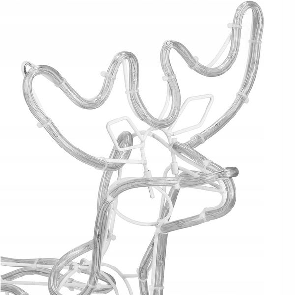 MAŁY RENIFER LED wysokość 60 cm MULTIKOLOR zdjęcie 3