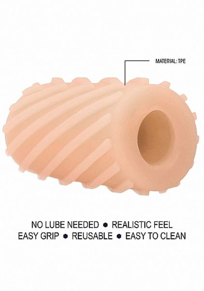 Self Lubrication Pocket Masturbator - Flesh zdjęcie 8