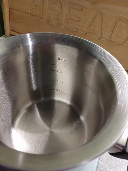 Garnek stalowy do mleka z gwizdkiem RICKY 1,0 l 1000 ml 13,5 cm stal zdjęcie 7