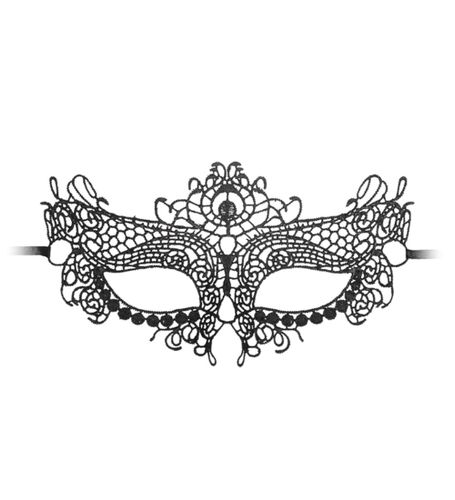 Koronkowa maska królowej na Arena.pl