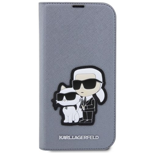 Etui Karl Lagerfeld do iPhone 14 Pro, Srebrny na Arena.pl