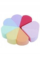 INTER VION Gąbeczki do makijażu Rainbow