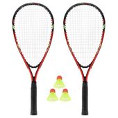 Zestaw do gry w speedmintona NRS001 Nils czerwony