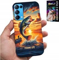 ETUI DO OPPO RENO5 4G 5G - WĘDKARSTWO RYBOŁÓWSTWO WĘDKA CASE +SZKŁO