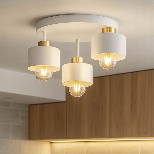 LAMPA sufitowa wisząca LED ŻYRANDOL PLAFON loft nowoczesna E27 glamour na Arena.pl