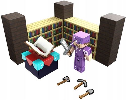 MINECRAFT MAGICZNY POKÓJ + FIGURKA STEVE GYB62 na Arena.pl
