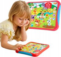 Dumel TABLET WIEJSKA SIELANKA QUIZ ZWIERZĘTA PL 3+