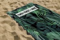 RĘCZNIK Dżungla z twoim dowolnym tekstem 140x75cm 018G