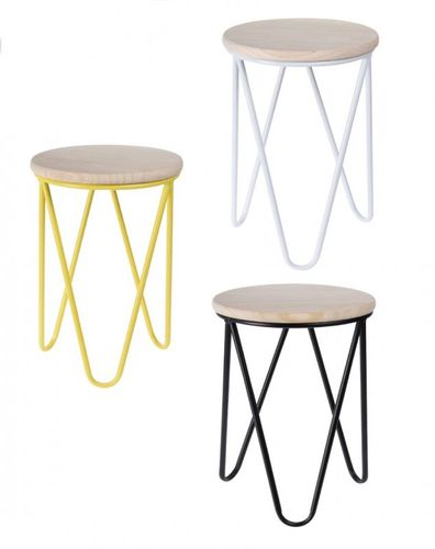 Stołek Lapsy biały na Arena.pl