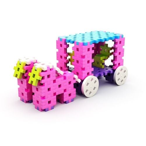Basic pink constructor 400 szt na Arena.pl