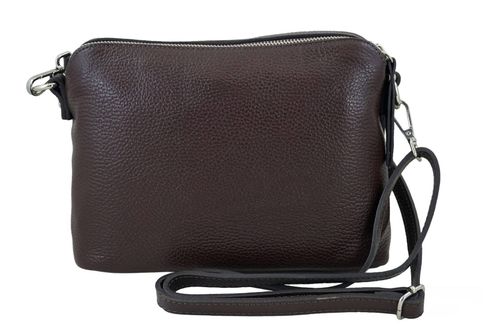 Listonoszka damska codzienna - Brązowa ciemna na Arena.pl