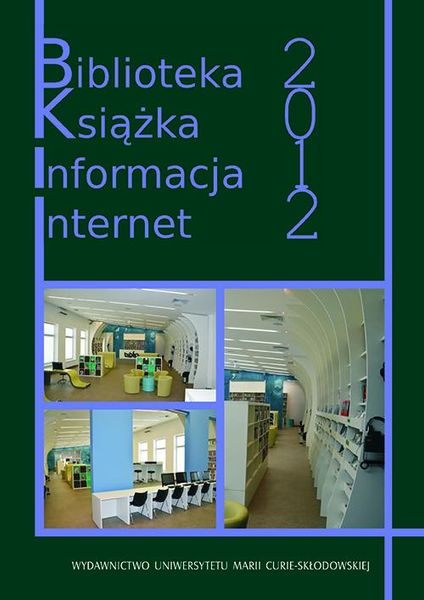 (pdf) Biblioteka. Książka. Informacja. Internet 2012 zdjęcie 1