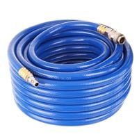 wąż pneumat. pvc15 z szybkozł. 15m 10x16mm niebieski