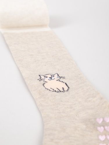 Rajstopy dziewczęce bawełniane we wzory z ABS 3PAK 80-86 YOCLUB na Arena.pl