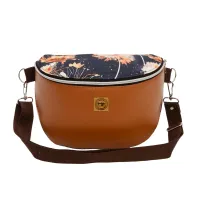 Torebka i Nerka 2w1 - Brązowa i Dmuchawce