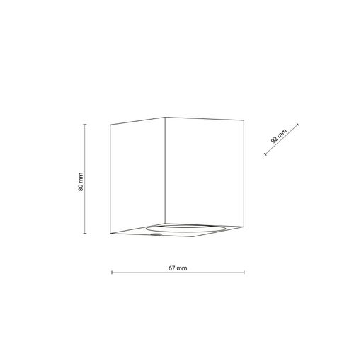 oprawa natynkowa ścienna ip44 axis gray 10969 tk lighting na Arena.pl
