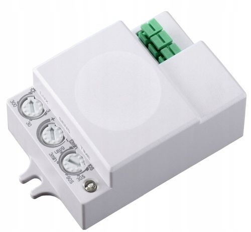 CZUJNIK RUCHU ZMIERZCHU MIKROFALOWY SENSOR CZUJKA DO LED PIR na Arena.pl