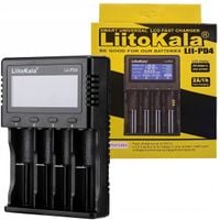 Ładowarka LIITOKALA LII-PD4+CAR do aku AA, AAA, C, SC, Li-Ion, IMR