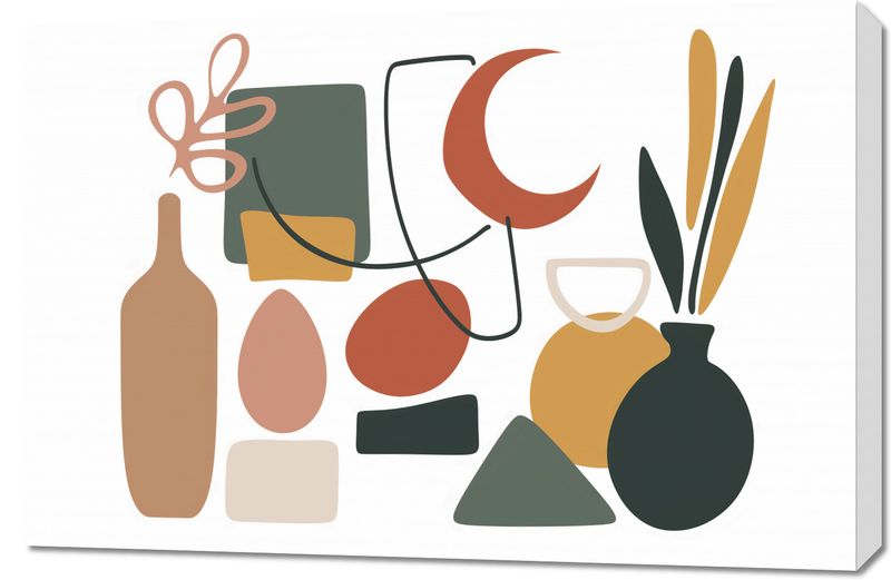 Obraz 90x60cm Formy Wyzwolone zdjęcie 1