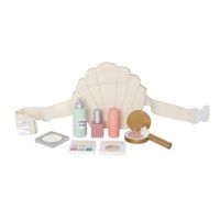 ZABAWKOWY DREWNIANY PAS WIZAŻYSTKI,  AKCESORIA DO MAKIJAŻU