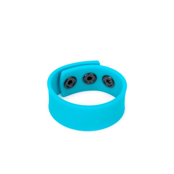 Me You Us Light Blue Silicone Cock Strap zdjęcie 3