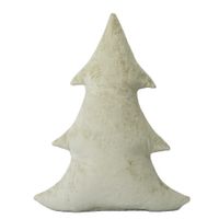 Poduszka Choinka prezent dla dziecka perłowa biała Boże Narodzenie