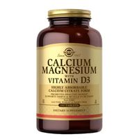 SOLGAR Calcium Magnesium with Vitamin D3 Wapń,Magnez z witaminą D3 300tabl