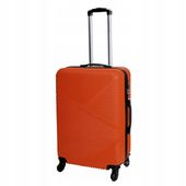 Walizka na kółkach ABS 2,9kg średnia walizka poszerzana 24" 80L odp. kółka